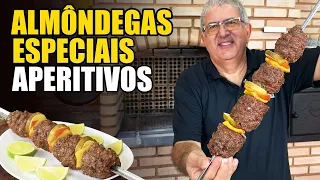 ALMÔNDEGAS ESPECIAIS APERITIVOS  - Muito Saborosa - Tv Churrasco