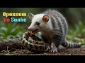 Opossum vs Snake