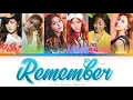 Download Lagu APINK (에이핑크) Remember Color Coded Lyrics (Han/Rom/Eng)