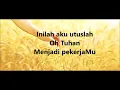 Download Lagu Ku utus Kau with Lyric