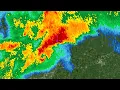 2021 Edwardsville IL Supercell Radar Loop