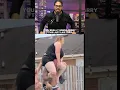 Guy drops lady on pool deck