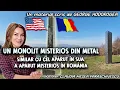 Lagu Un monolit misterios din metal, similar cu cel apărut în SUA, a apărut misterios în România