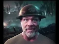 Kurt Angle Thousand-yard Stare Meme Template