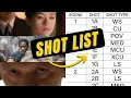 How to Make a SHOT LIST - Best Shot List for Film Template