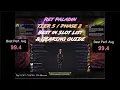 UPDATED 2 Ret Paladin BIS LIST Gear Guide WoW TBC READ FOOTNOTES
