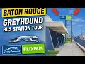 Tour of Bus Station Baton Rouge
