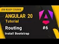 Angular 20 Tutorial for Beginners Routing in Angular