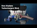 Lagu How airplane engine turbocharging systems work