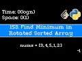 Find Minimum in Rotated Sorted Array - Leetcode 153
