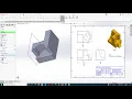 Solidwork 2022 practice Exercise 03 Extrude Add Remove Plane