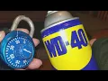 How to open an old Master Lock that won t open with the combination