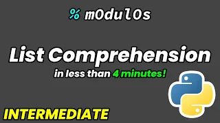 Make Your PYTHON Code Look Clean With LIST COMPREHENSION