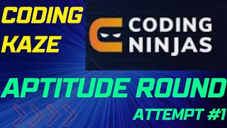 Aptitude Round Attempts Coding Ninja Code Kaze
