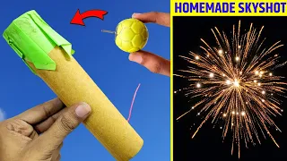 How to make an skyshot , homemade golden skyshot , ghar per skyshot kese banate hai