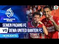 Download Lagu Semen Padang FC VS Dewa United Banten FC - Highlights | BRI Super League 2025/26
