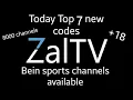 Download Lagu Zaltv code today Top 7 free codes bein sports channels available and +18