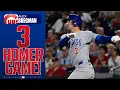 Alex Bregman hits 3 HOME RUNS and drives in 7 RUNS for the Cubs 1st career 3-HR game