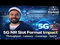 5G Slot Format Configuration Impact on throughput latency coverage and RACH planning