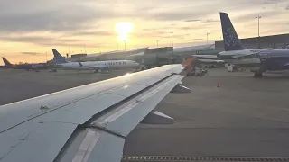 JBU2001 - Taxing and Takeoff from Buffalo Niagara International Airport