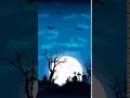 Halloween bat Animated