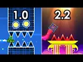 I Made An Impossible Level in All GD Updates 1 0 - 2 2