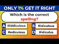 Spelling Boss CAN YOU SCORE 20 20 Only 1 gets all 40 right