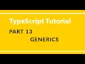 Part 13 - TypeScripts