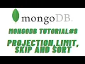 MongoDB Tutorial PROJECTION LIMIT SKIP SORT in MongoDB