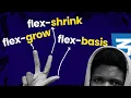 How does FLEX-GROW FLEX-SHRINK and FLEX-BASIS work