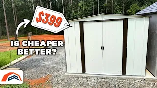 Is a Cheap Metal Shed Worth It Brutally Honest Build Review