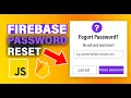 How to Reset Password with Firebase Firebase Web Auth Tutorial Firebase Password Rest