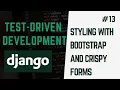 Styling the Application Bootstrap And Crispy Forms Learn Test Driven Development With Django
