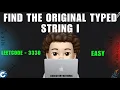 Find the Original Typed String I Straight Forward Leetcode 3330 codestorywithMIK