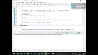 Get count of array through Stream API in Java 8