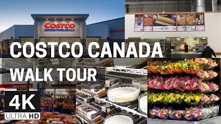 Costco Canada Shopping 4K Walk Tour Montreal Quebec February 2025