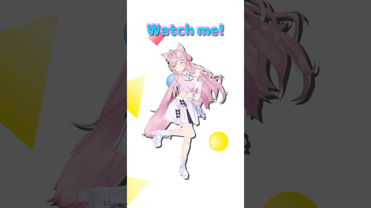 【踊ってみた】Watch me! / YOASOBI【ウィッチウォッチOP】【博衣こより】 #shorts #dance #ダンス #ホロライブ #博衣こより #YOASOBI #ウィッチウォッチ