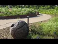 Jogging tour of Penn State Botanical Garden