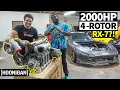 Download The Wildest RX-7 Build Ever? Visiting Rob Dahm's Rotary Palace mp4 3gp mp3 videos - waplic
