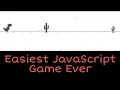 The Easiest Javascript Game Ever Javascript for beginners