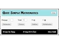 Exam or Quiz Application Program using PHP