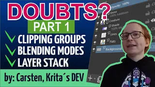 Part 01 Layer Stack Blending modes clipping groups Alpha preserve HOST Carsten