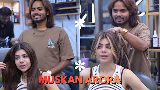 We gave Muskan Arora a total style reset. Wait for the final reveal!❤️‍🔥🤘🏻
