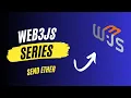 How to send ether from web3js