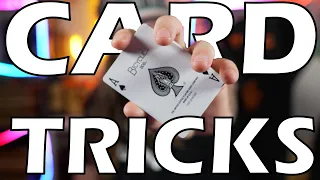 3 EASY CARD TRICKS For Beginners You Can LEARN In Just 5 MINUTES!! - Day 13