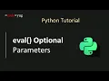 eval in Python - Part 02 eval Function in Python eval Built in Function
