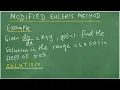 Modified Euler s Method Examples Predictor and corrector