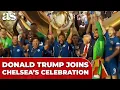 Download Lagu TRUMP joins CHELSEA'S celebrations after handing them CLUB WORLD CUP TROPHY