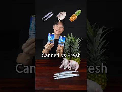 Canned Food vs Fresh Food
