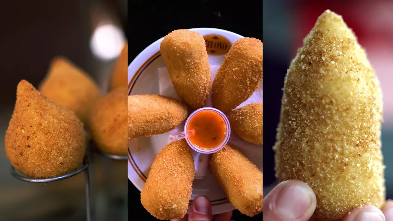 3 TIPOS DE COXINHA EM SÃO PAULO